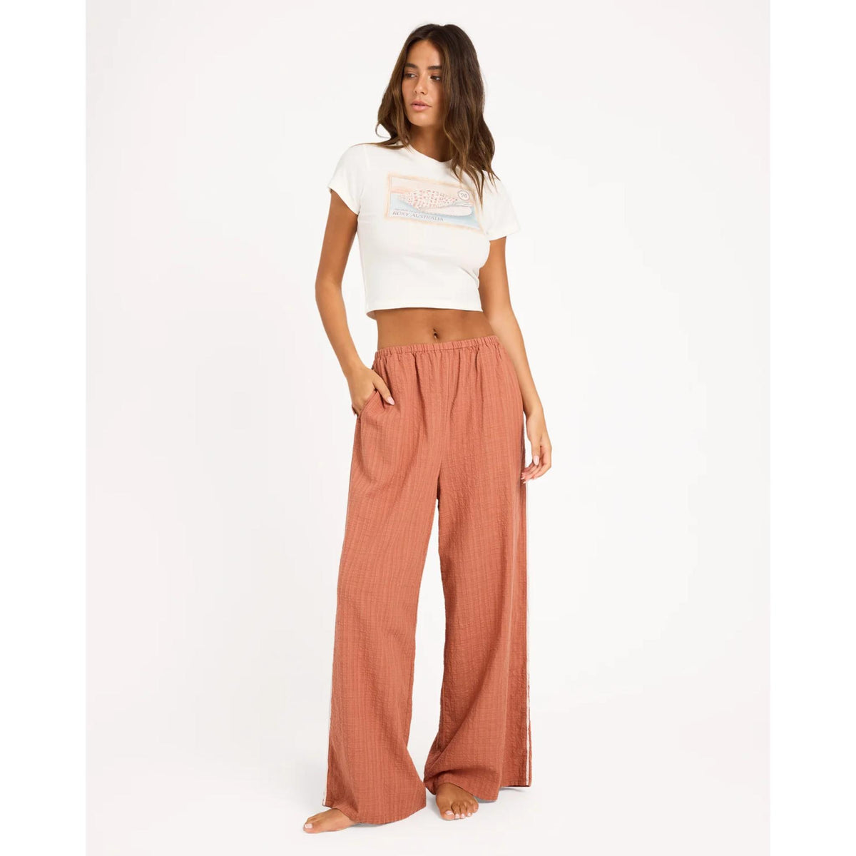 Roxy Costa Check Pant