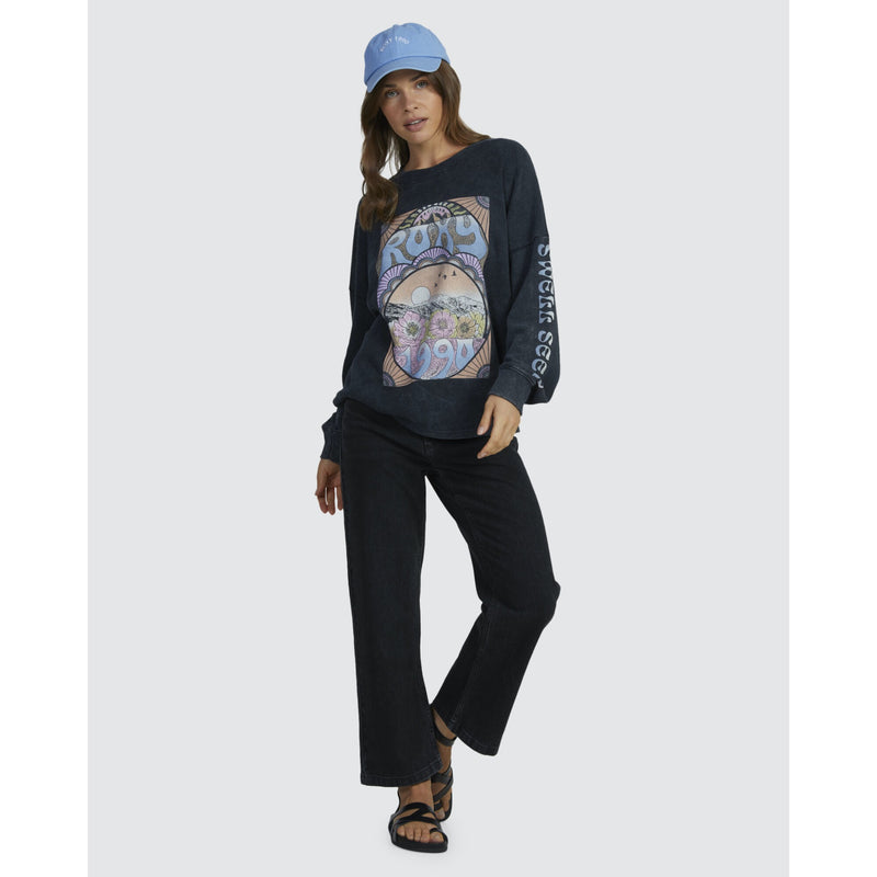 Roxy East Side Midweight Long-Sleeve Sweatshirt