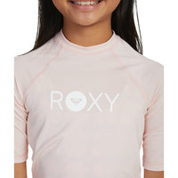 roxy girls essential short sleev rashie