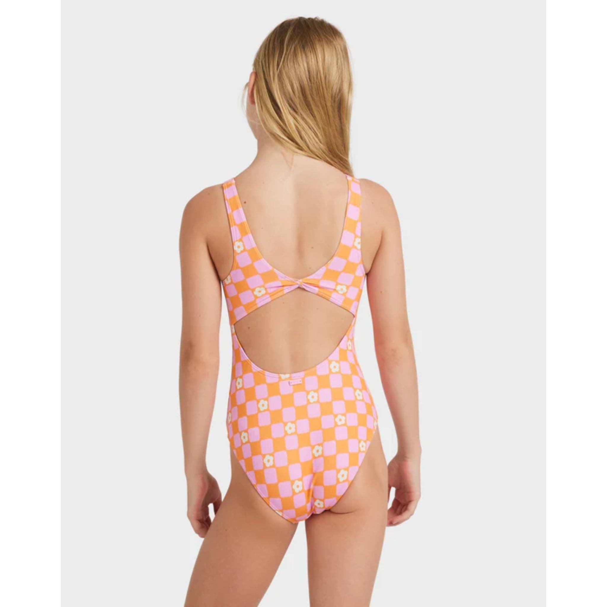 Roxy Flower Check One Piece