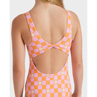 Roxy Flower Check One Piece