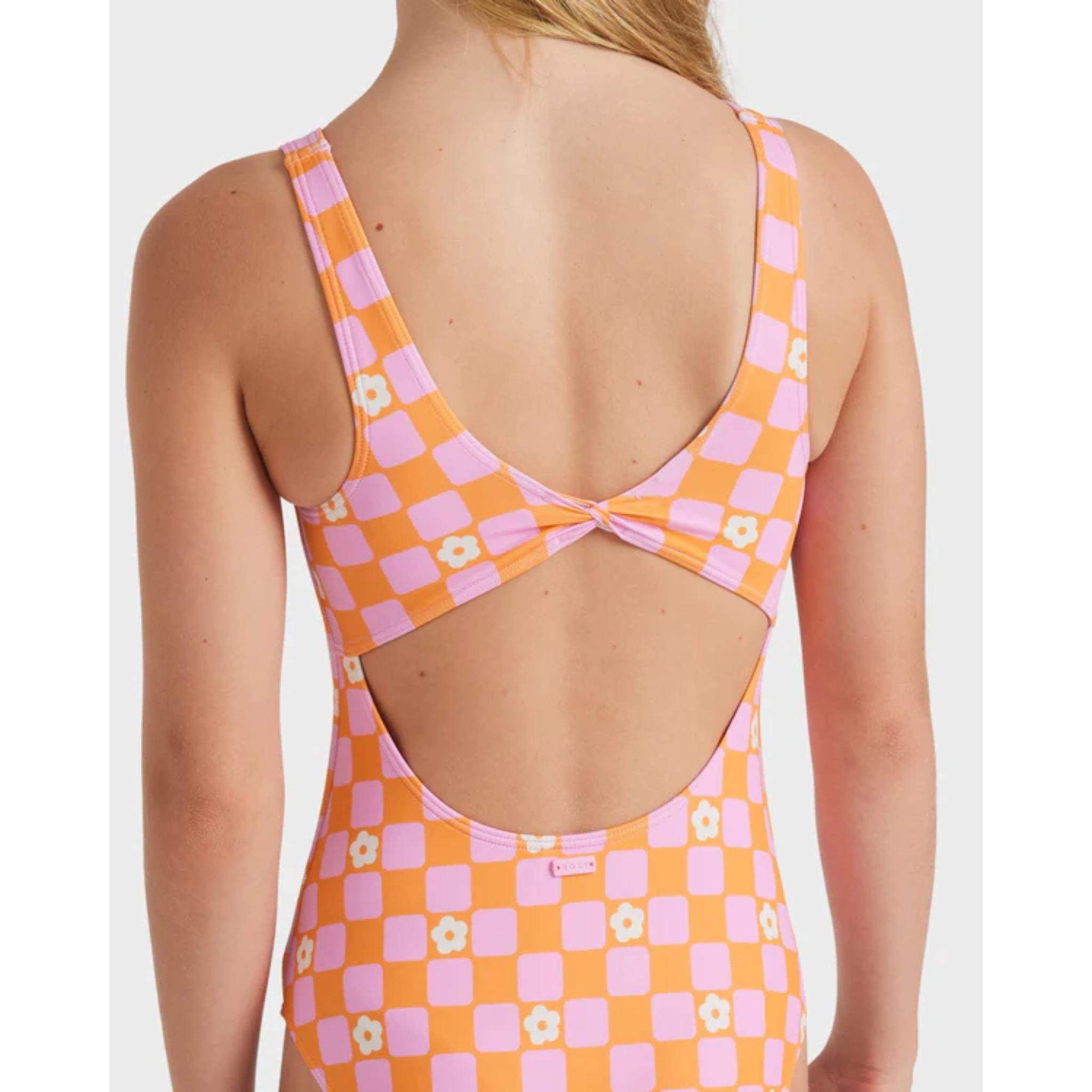 Roxy Flower Check One Piece