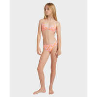 Roxy Flower Check Triangle Set