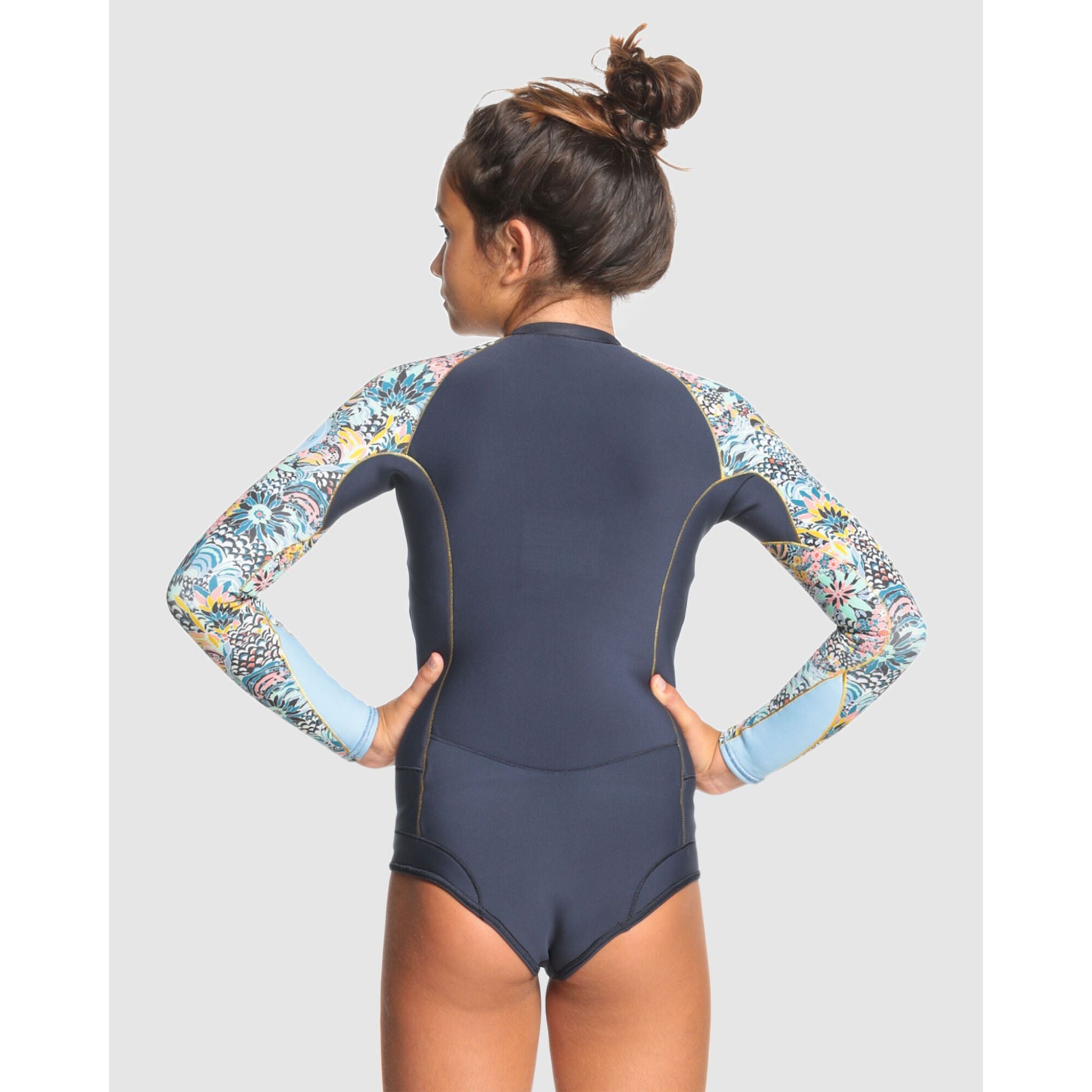 Roxy Girls 1.0 Marine Bloom Ls Cheeky