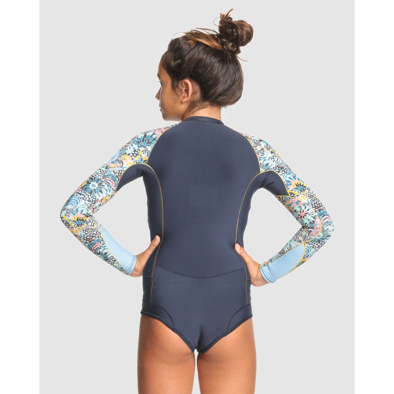 Roxy Girls 1.0 Marine Bloom Ls Cheeky