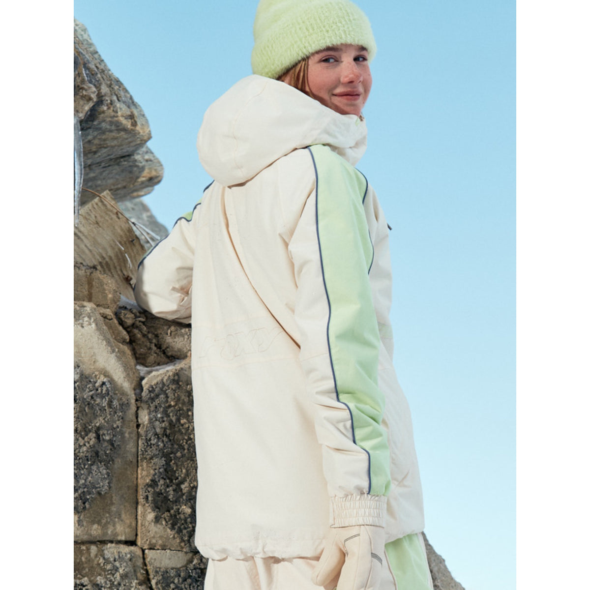 Roxy Highridge Hoodie Snow Jacket