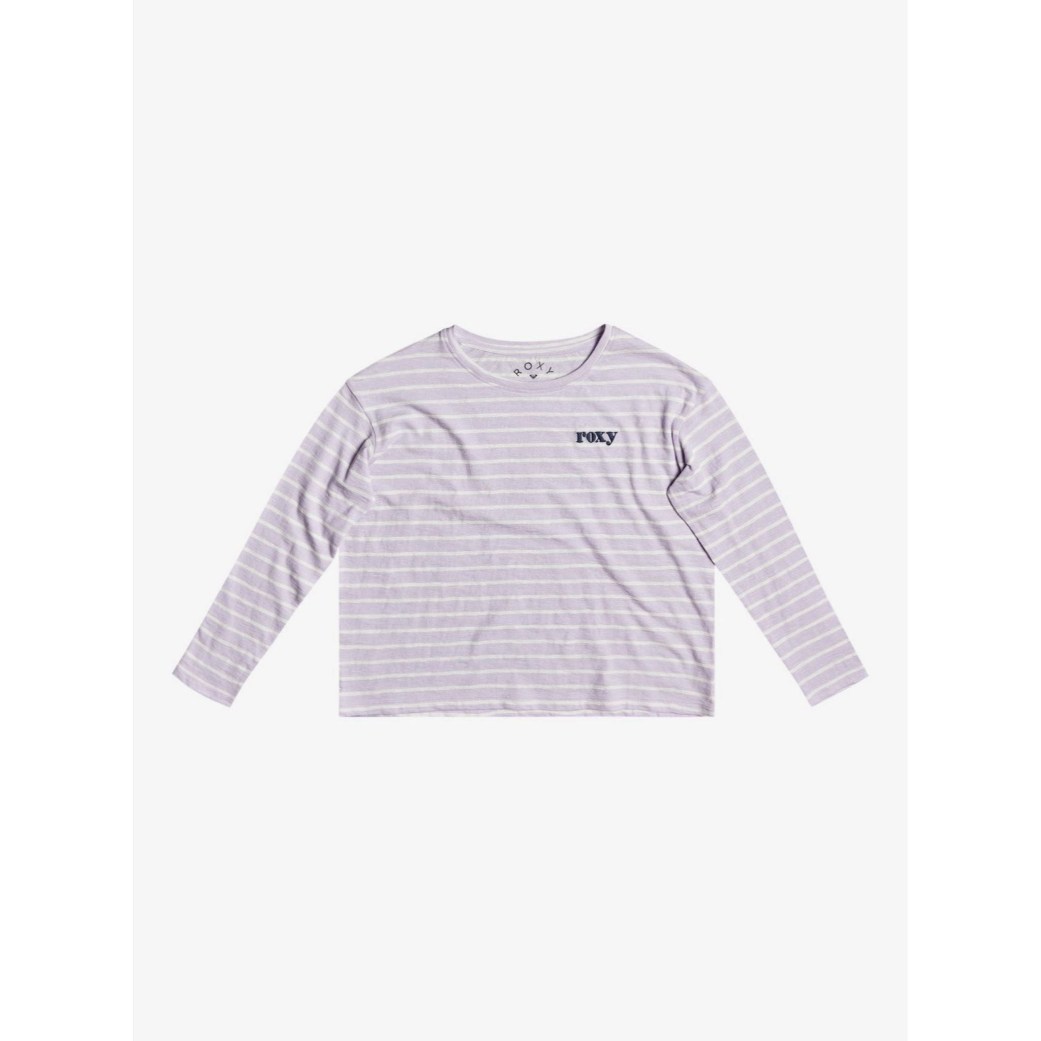 Roxy Little Girls Myna Bird Top - Orchid Petal Kuta Stripes