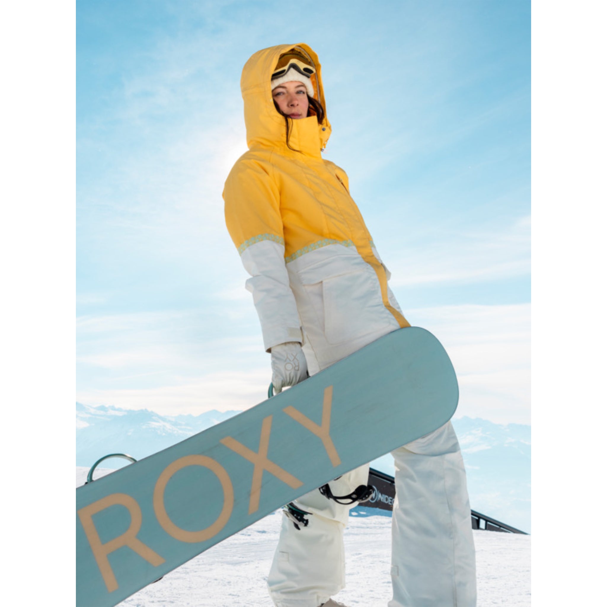 neck gaiter for snowboarding roxy Roxy Ritual Snow Jacket. (SUNSET GOLD)
