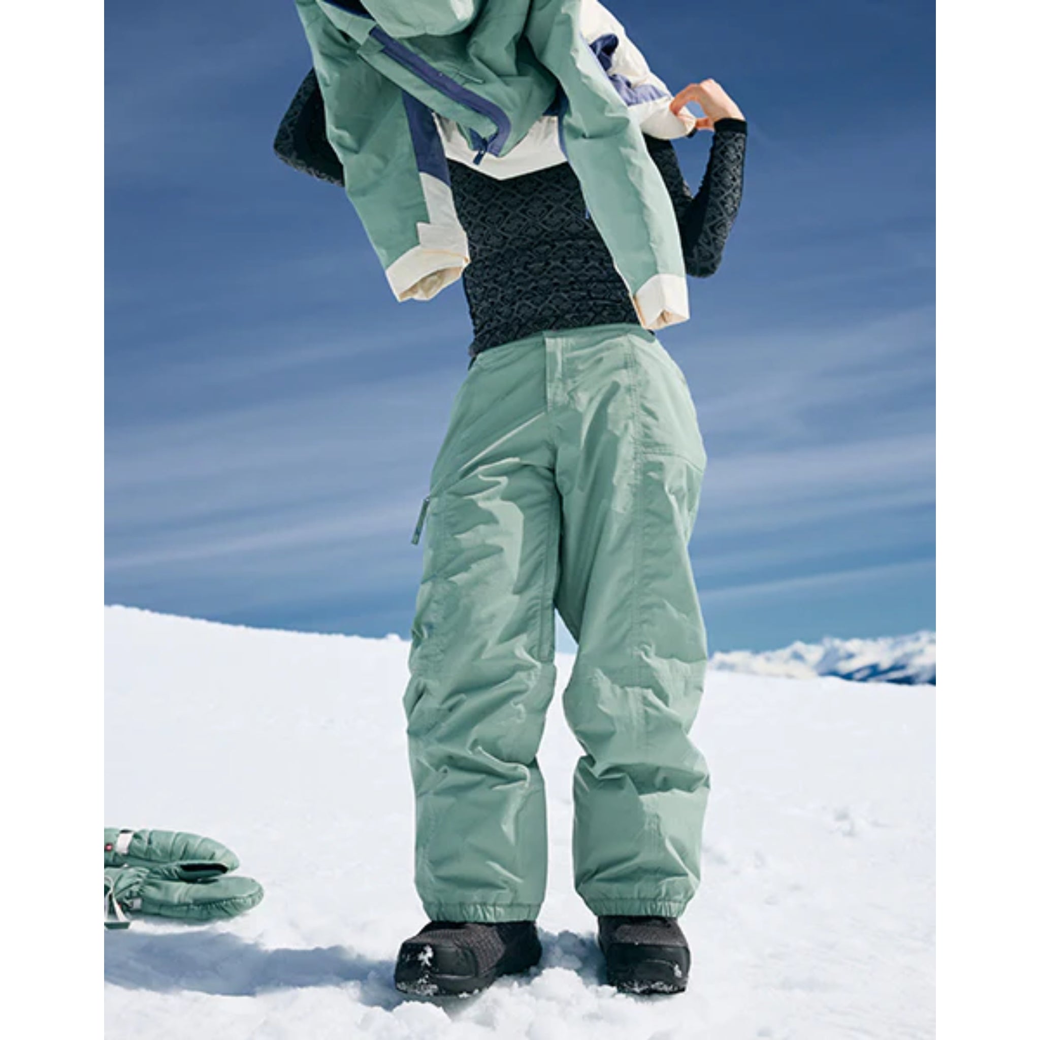 Roxy Chloe Kim Snow Pant Lily Pad