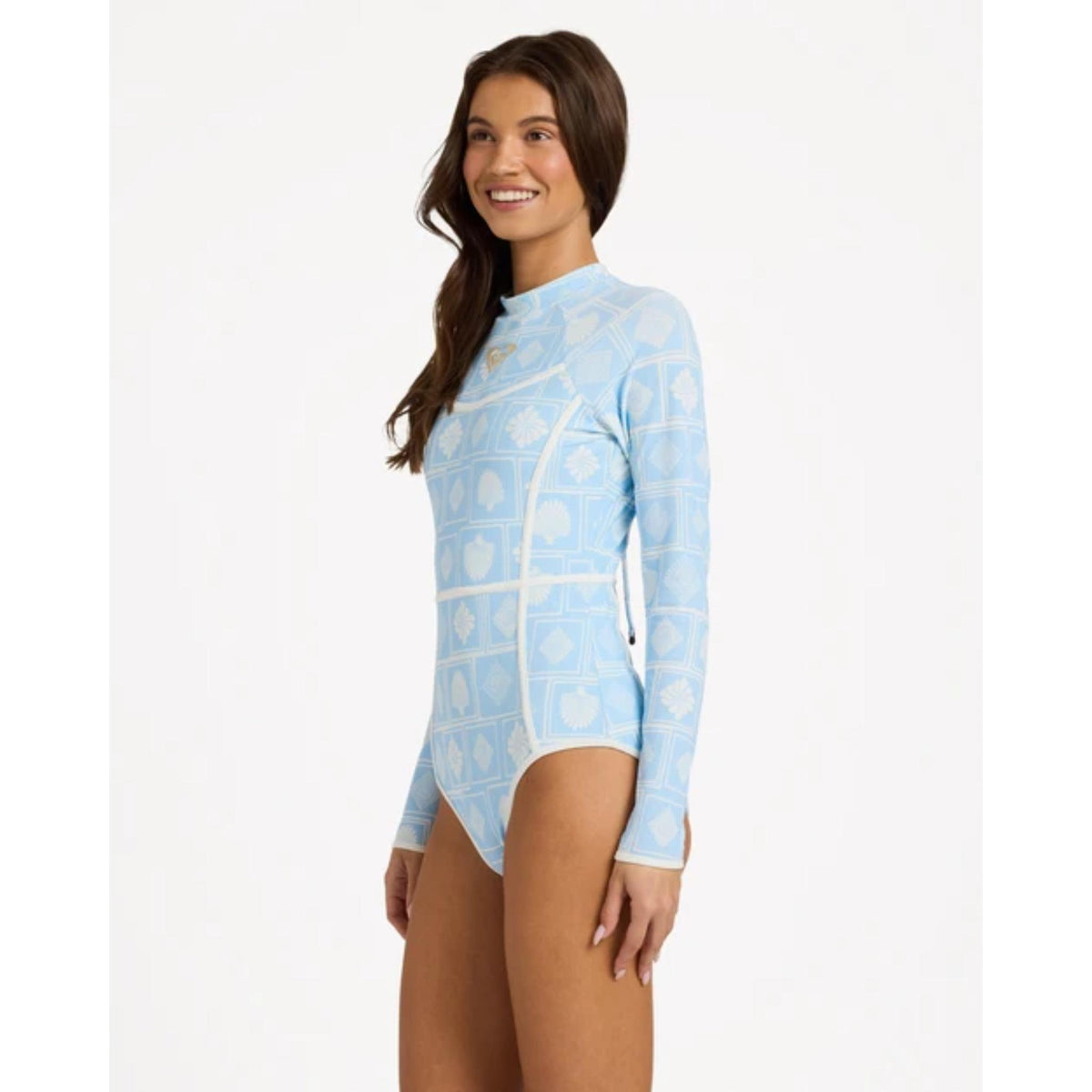 Roxy Go Girls Surf L/S One Piece Swimsuit