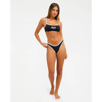 Roxy Swell High Leg Cheeky Bikini Bottom