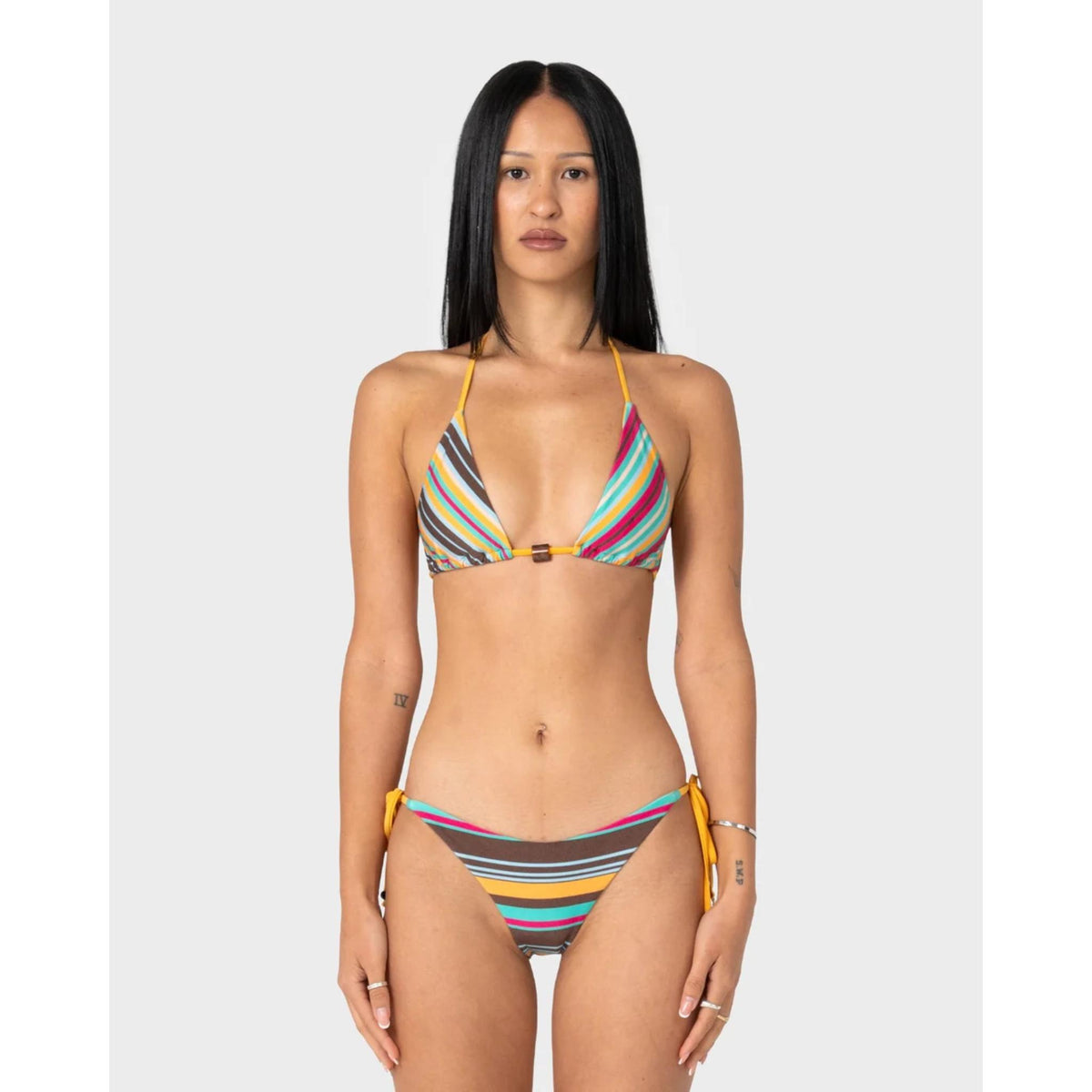 Rusty Barbara Stripeson Multiway Bikini Top