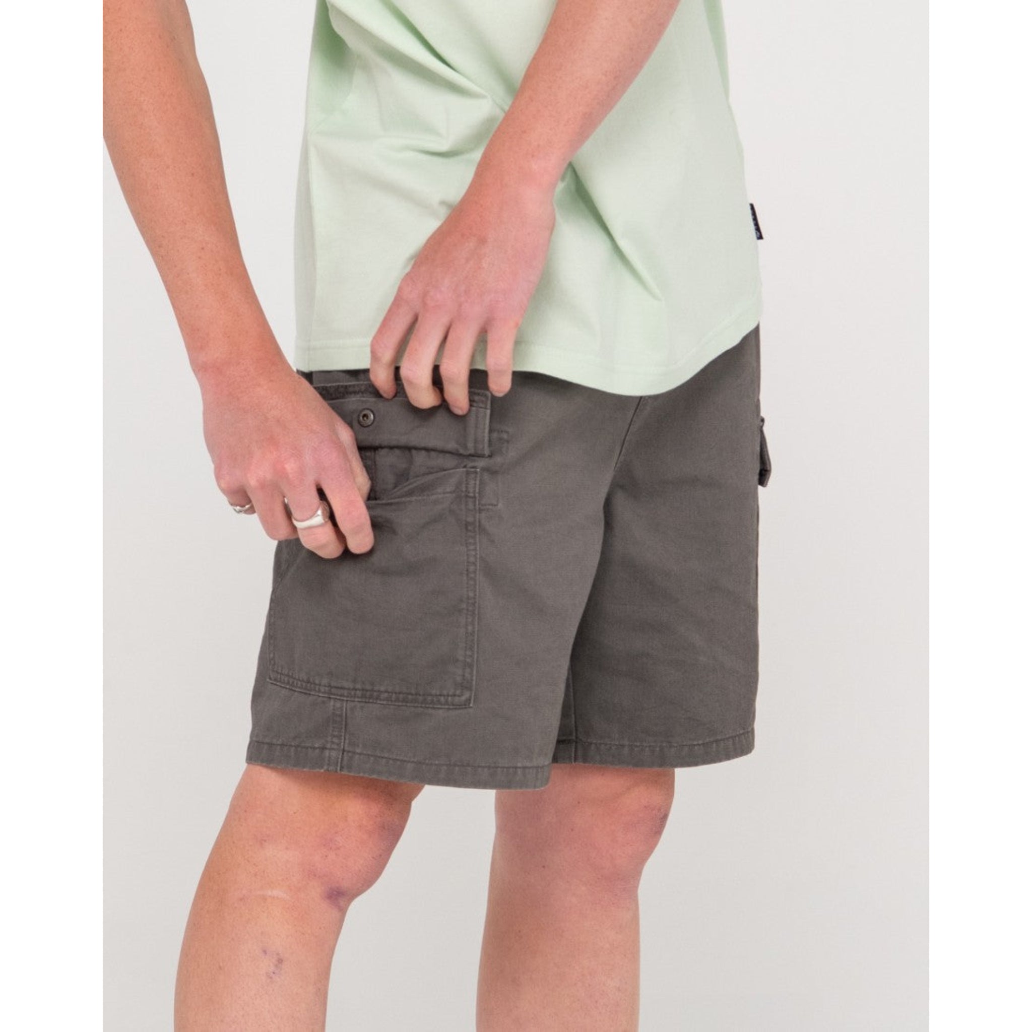 Rusty Camper Cargo Elastic Short