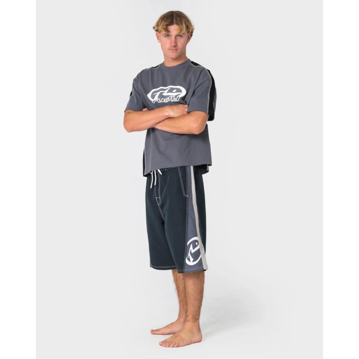 Rusty Carnage Hybrid Waist Boardshort