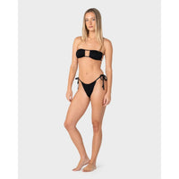 Rusty Cedar Cheeky Side Ties Bikini Bottom
