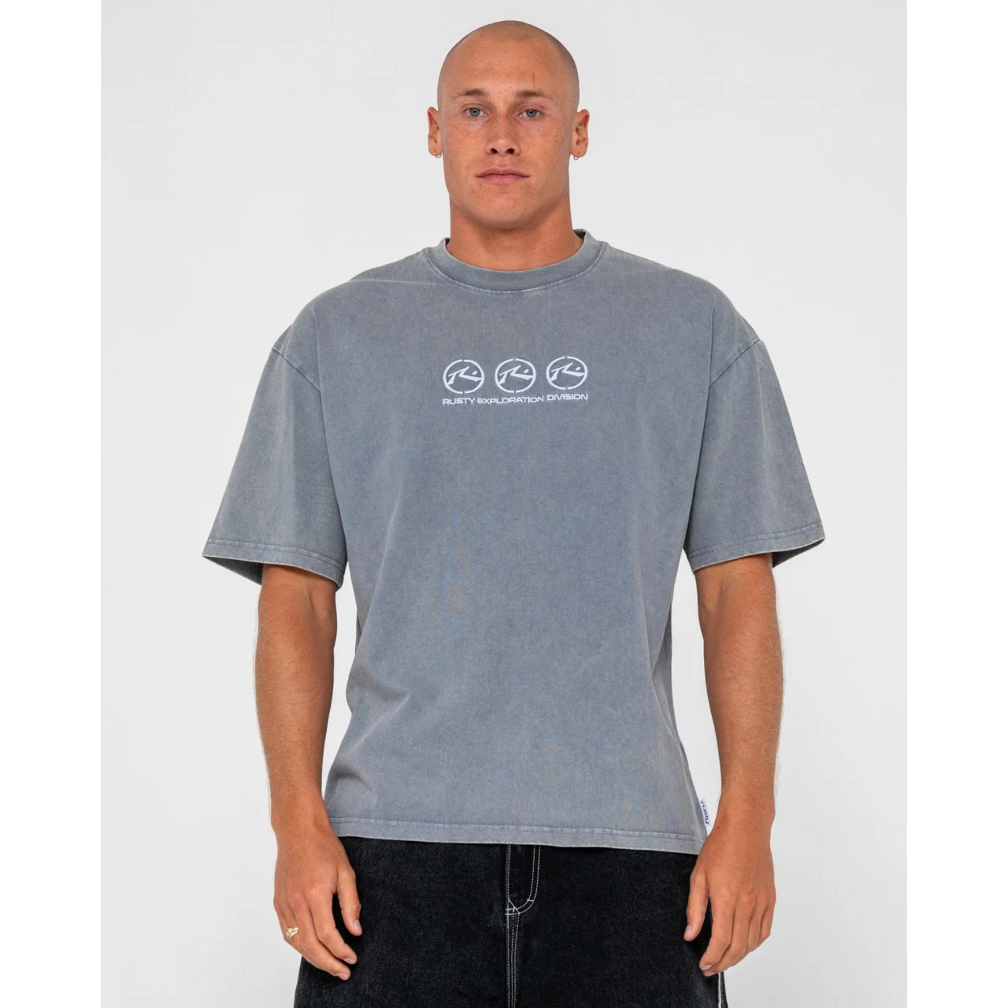 Rusty Crusoe Wash Short Sleeve Tee
