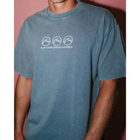Rusty Crusoe Wash Short Sleeve Tee