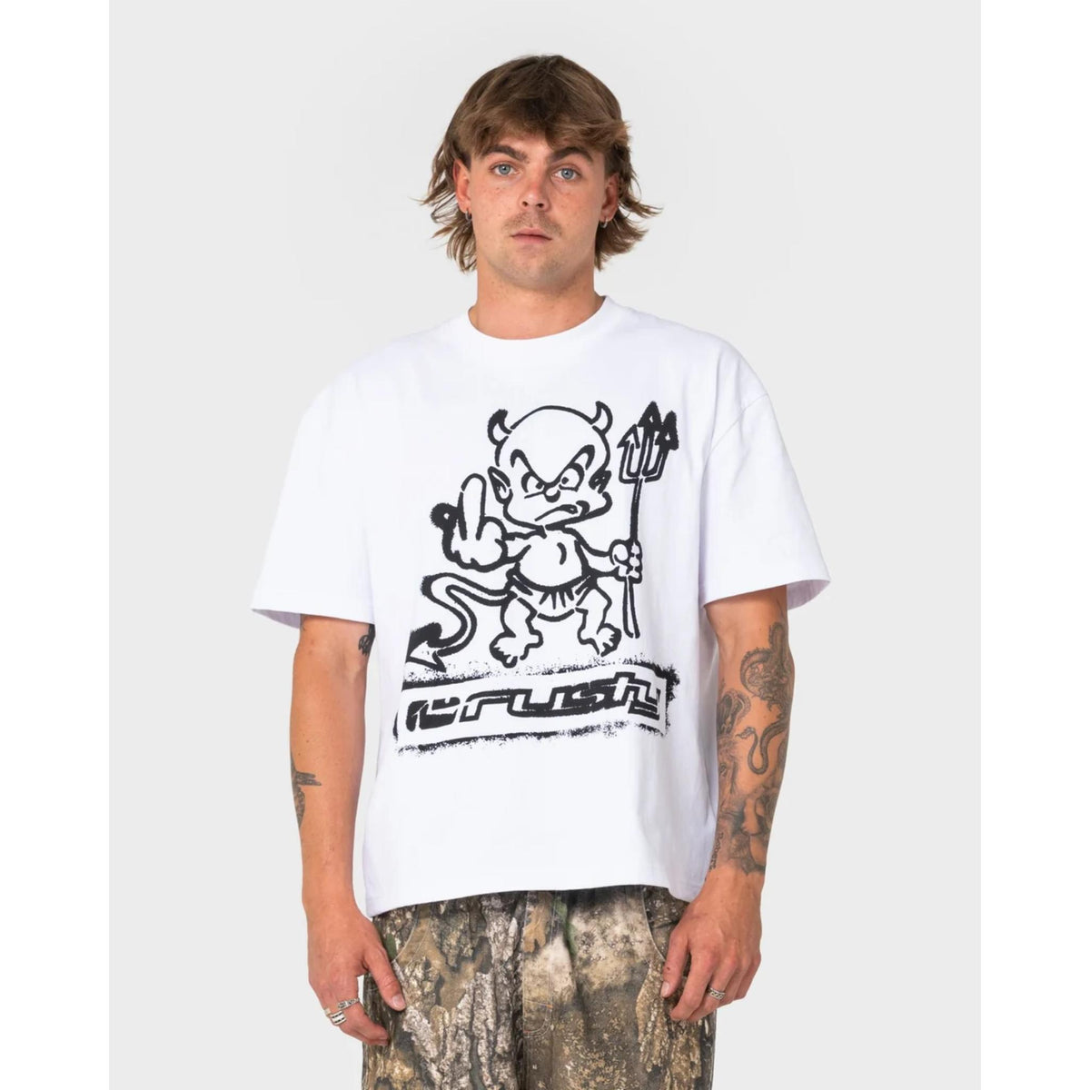 Rusty Dababy Short Sleeve Tee