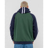 Rusty Denny Raglan Fleece Hoodie - Mens