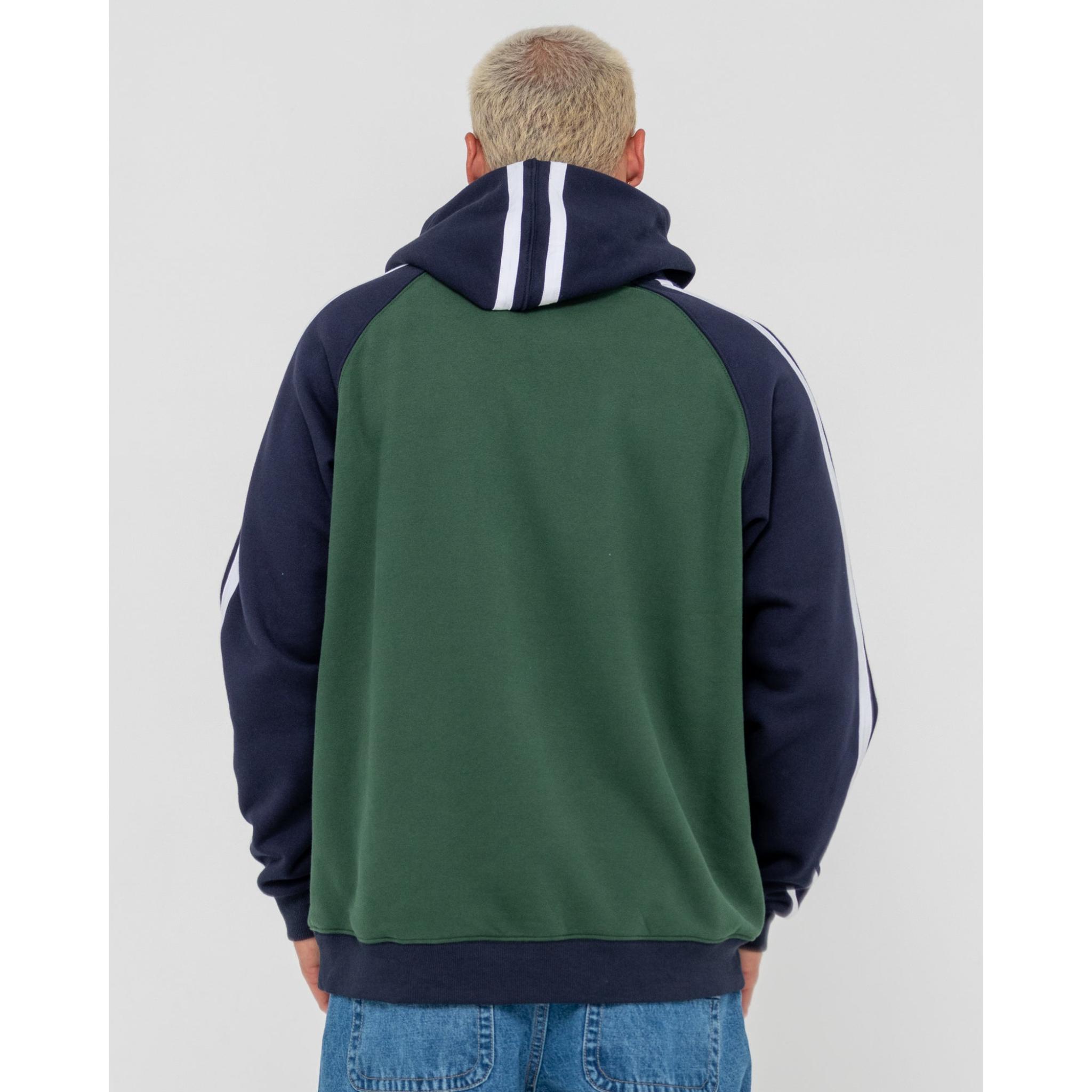 Rusty Denny Raglan Fleece Hoodie - Mens