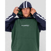 Rusty Denny Raglan Fleece Hoodie - Mens