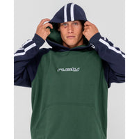 Rusty Denny Raglan Fleece Hoodie - Mens