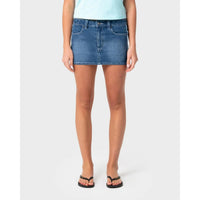 Rusty Flip Mommy Low Rise Mini Denim Skirt 2.0