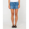 Rusty Flip Mommy Low Rise Mini Denim Skirt