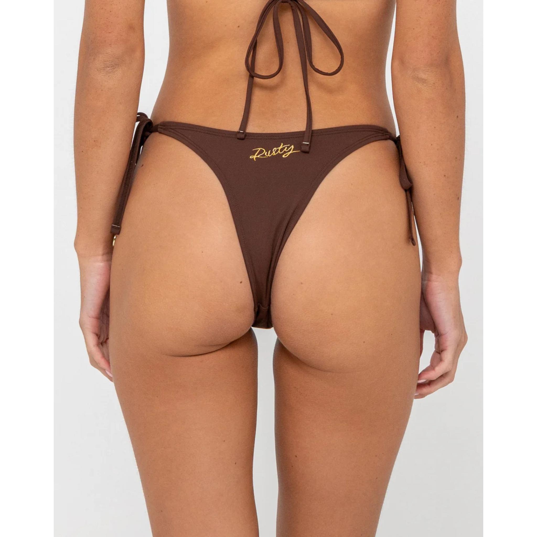 Rusty La Cabana Brazilian Side Tie Bikini Pant