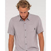Rusty Razor Blade SS Rayon Shirt