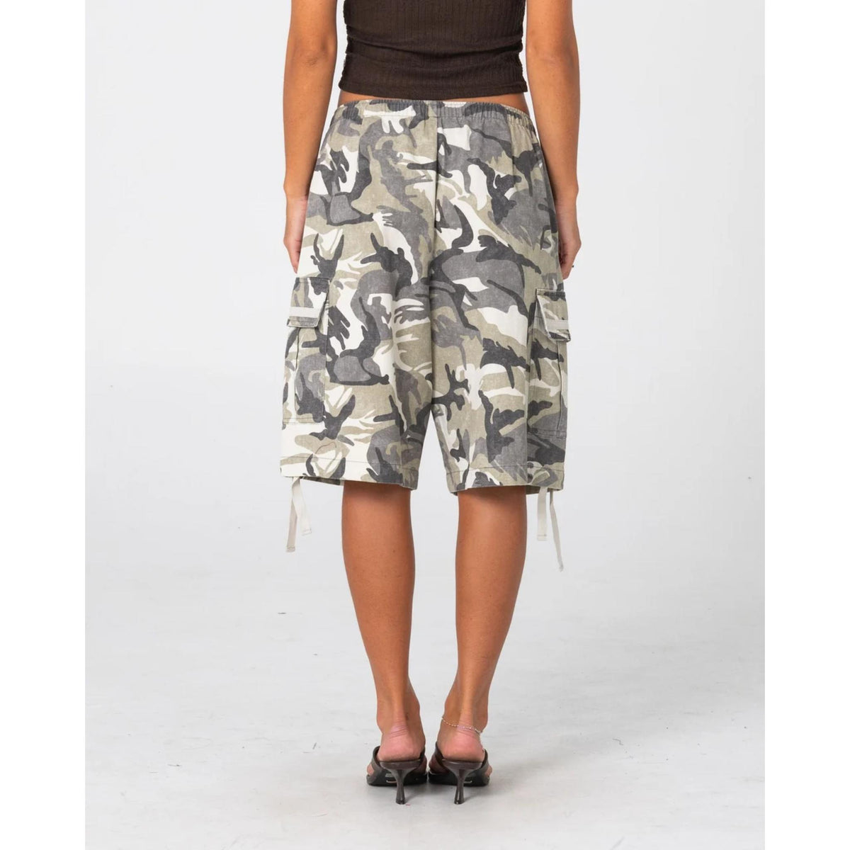 Rusty River Camo Low Rise Baggy Cargo Short