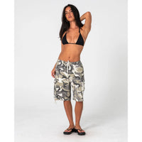 Rusty River Camo Low Rise Baggy Cargo Short