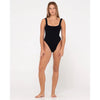 Rusty Sandalwood Retro One Piece