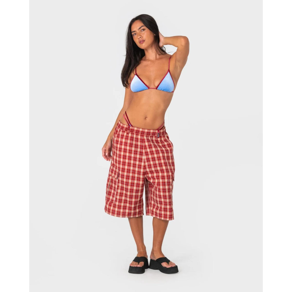 Rusty Sugary Sliding Tri Bikini Top