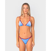 Rusty Sugary Sliding Tri Bikini Top