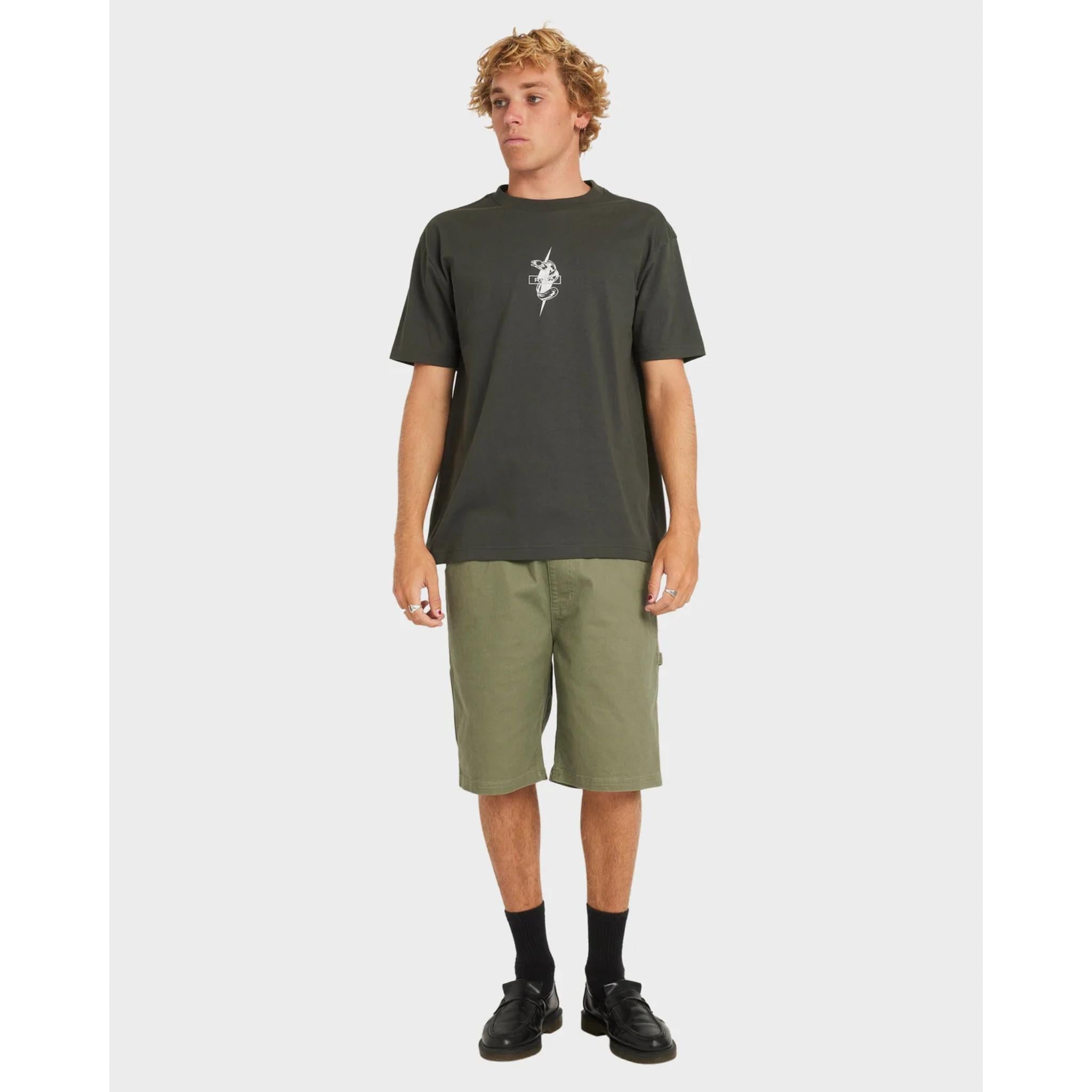 RVCA Mens Hawaii Squadron SS Tee