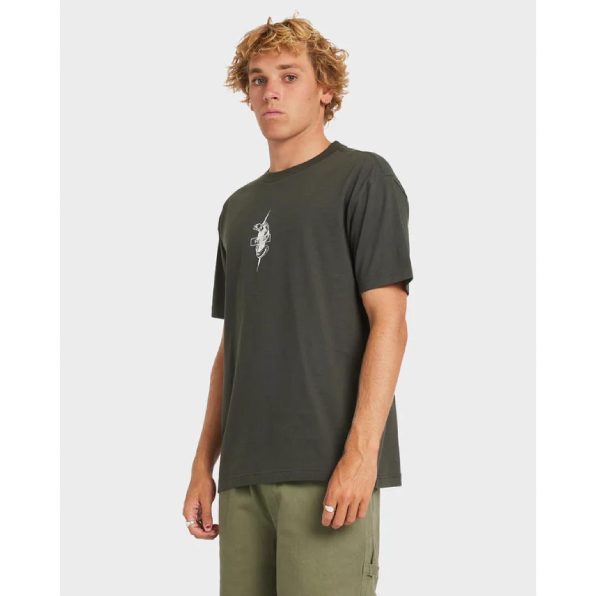 RVCA Mens Hawaii Squadron SS Tee
