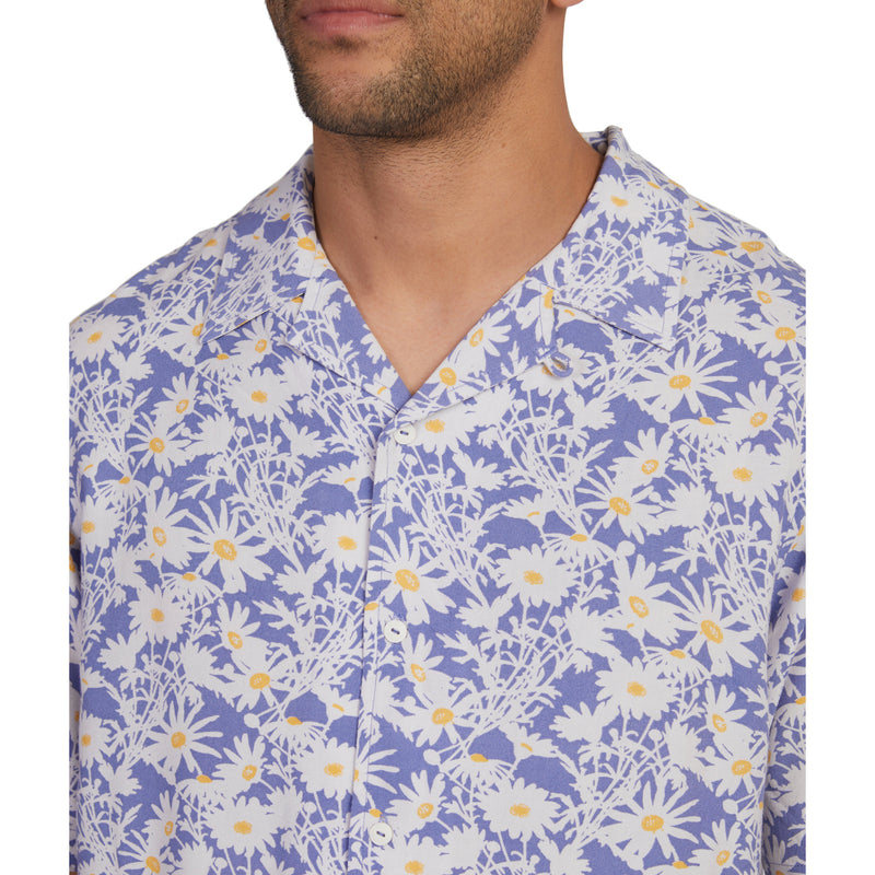 RVCA Mens Dais Floral SS Shirt