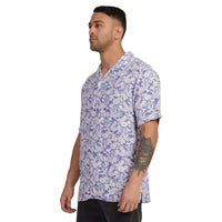 RVCA Mens Dais Floral SS Shirt