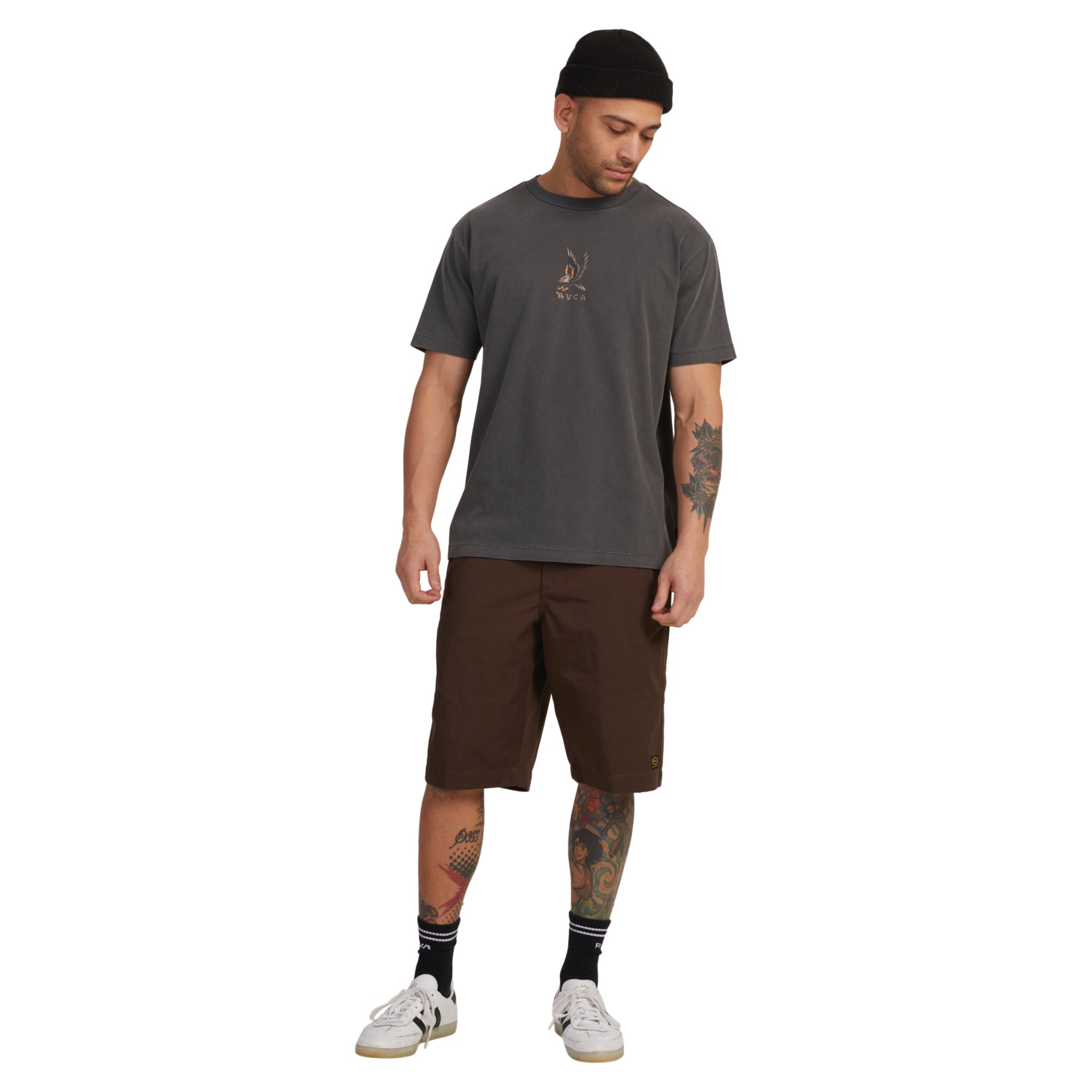 RVCA Mens Krak Eagle Tee