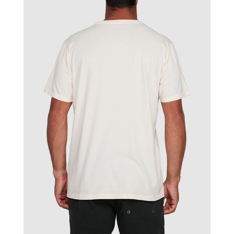 Rvca Washed Mens Short Sleeve Tee