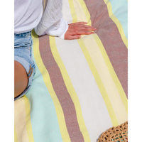 Sand Cloud Regency Stripe - Herringbone Weave Beach Towel