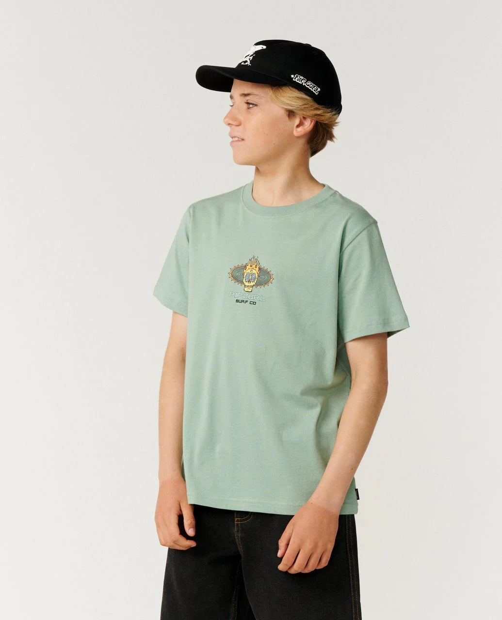 Rip Curl Boys New Cosmic Skull Tee
