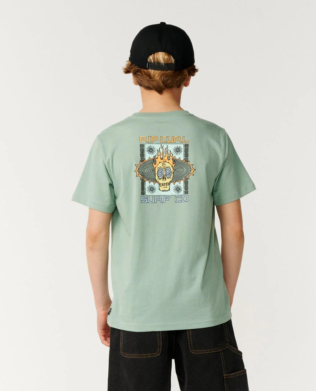 Rip Curl Boys New Cosmic Skull Tee