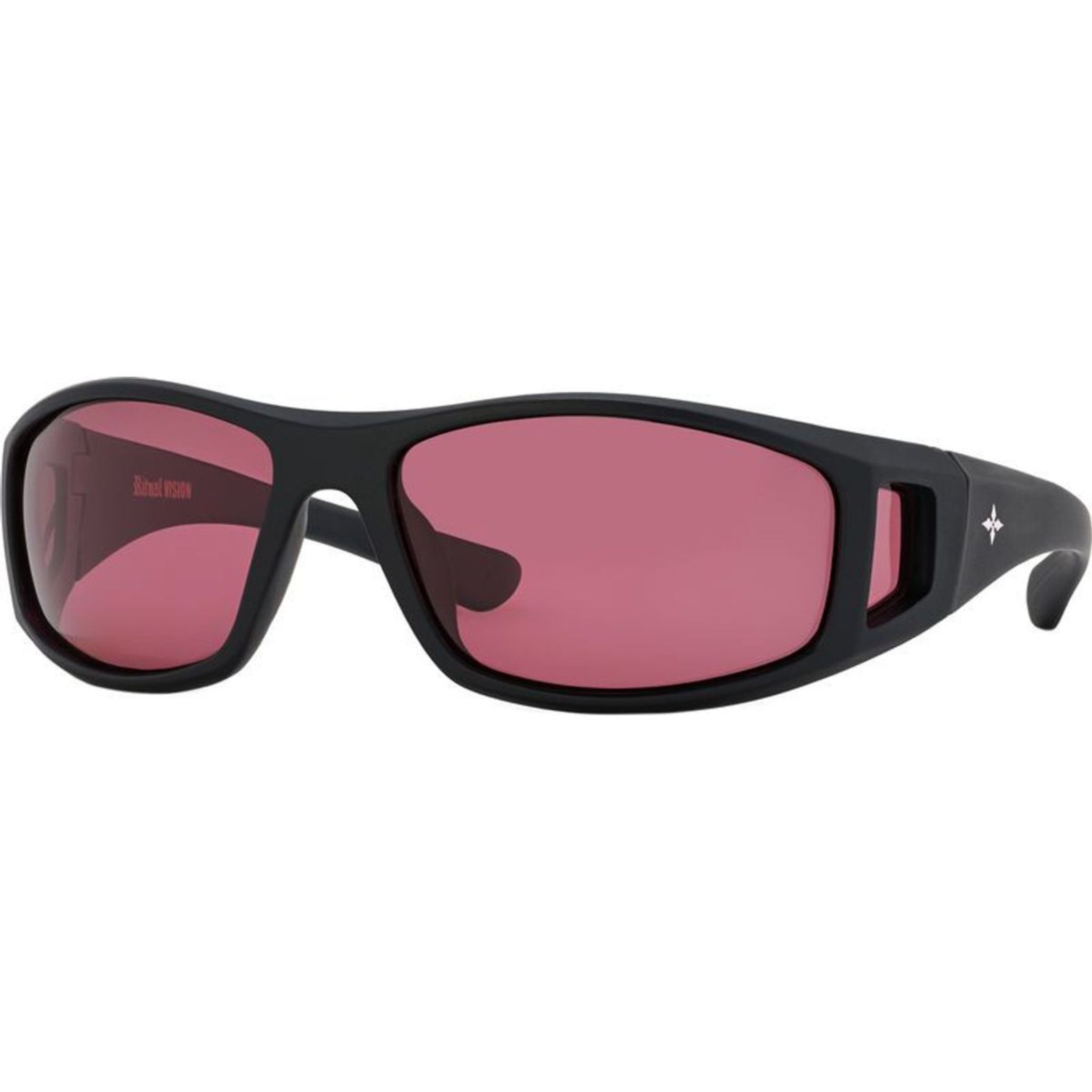 Ritual Dragster Sunglasses - Matte Black/Rust Polar