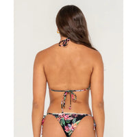 Rusty Heidi Floral Halter Bikini Top