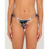 Rusty Heidi Floral Midi Ties Bikini Bottom