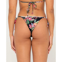 Rusty Heidi Floral Midi Ties Bikini Bottom