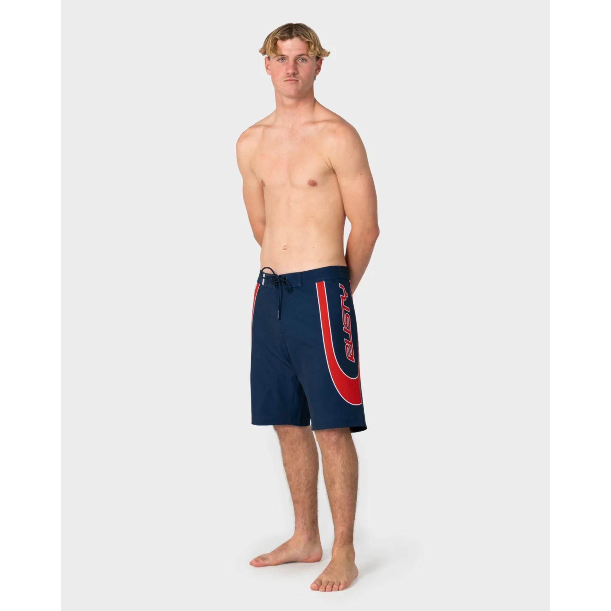 Rusty Charger Fixed Waist Boardshort