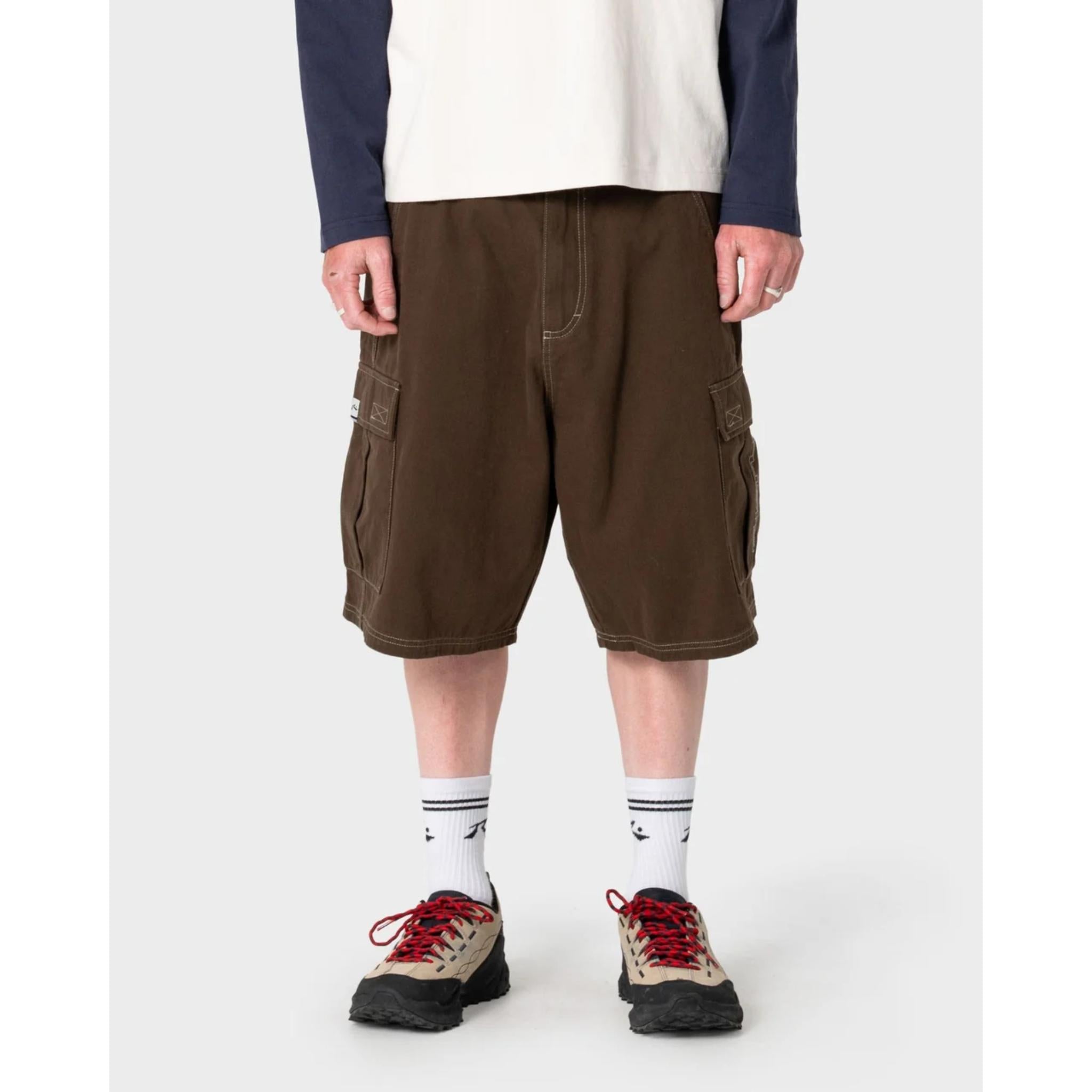 Rusty Grizzly Baggy Cargo Short